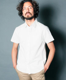 【Magine】CTN/LI TWILL STANDARD SHIRTS S/S : コットンリネン　ツイル　スタンダードシャツ