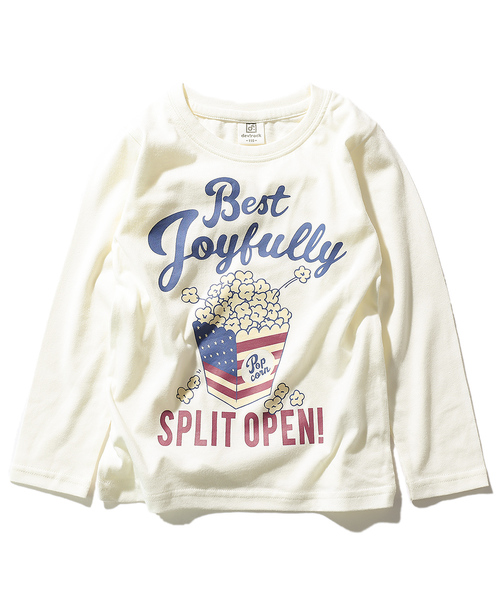 devirock（デビロック）の「デビラボ プリント長袖Tシャツ（Tシャツ/カットソー・キッズ・その他1/その他2/その他3/その他4/その他5/その他6/その他7/その他8/その他9/その他10/その他11/その他12/その他13/その他14/その他15/その他16/その他17/その他18/その他19/その他20・80ｃｍ/90cm/110cm/100cm/120cm/130cm/140cm/150cm/160cm）」の4枚目の写真