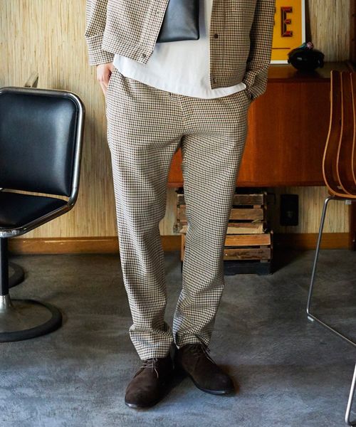 tk.TAKEO KIKUCHI（ティーケータケオキクチ）の「クラシックチェックイージーパンツ（その他パンツ・メンズ・ブラック系1/ベージュ系1・01/02/03/04）」の11枚目の写真
