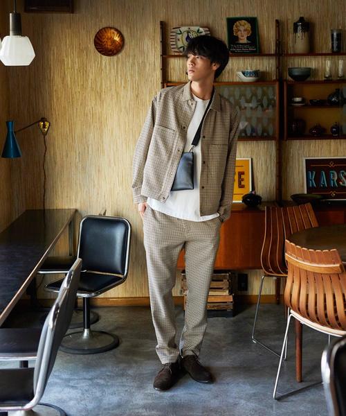 tk.TAKEO KIKUCHI（ティーケータケオキクチ）の「クラシックチェックイージーパンツ（その他パンツ・メンズ・ブラック系1/ベージュ系1・01/02/03/04）」の12枚目の写真