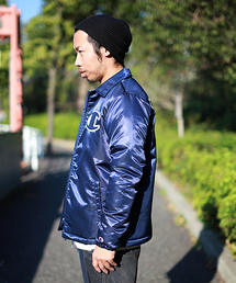 And A | Champion/チャンピオン×And A 別注 コーチジャケット(ナイロンジャケット)