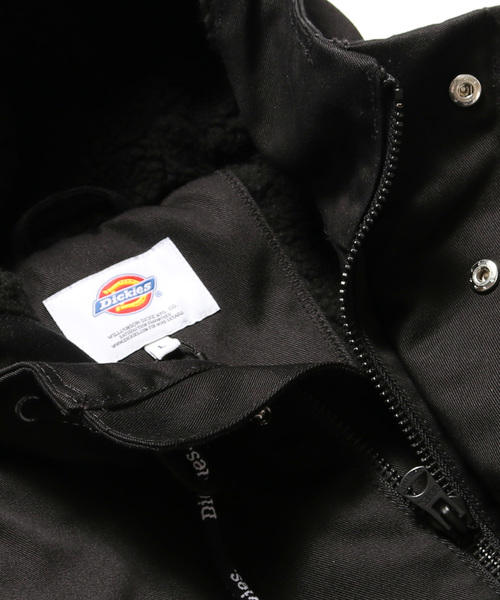 Dickies（ディッキーズ）の「Dickies/ディッキーズ Sherpa Lining Hoody Parka ボアライナーモッズコート（モッズコート・メンズ・ブラック/ブラウン/カーキ・M/L/XL）」の13枚目の写真