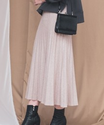 Aunt Marie's | AUNT MARIE'S ニットプリーツスカート(スカート)