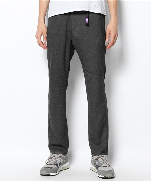 BEAMS(ビームス)の「【THE NORTH FACE PURPLE LABEL / Strech Serge Webbing Belt Pants】(その他パンツ・メンズ・ライトグレー/ブラック・30inch/32inch/34inch)」の2枚目の写真