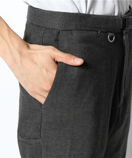 BEAMS(ビームス)の「【THE NORTH FACE PURPLE LABEL / Strech Serge Webbing Belt Pants】(その他パンツ・メンズ・ライトグレー/ブラック・30inch/32inch/34inch)」の13枚目の写真