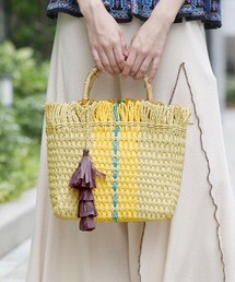 フリンジスクエアペーパーバッグ