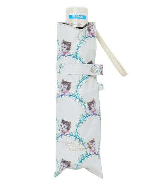 晴雨兼用折りたたみ傘 タイムレスキャット 折りたたみ傘 Paul Joe ポールアンドジョー のファッション通販 Zozotown