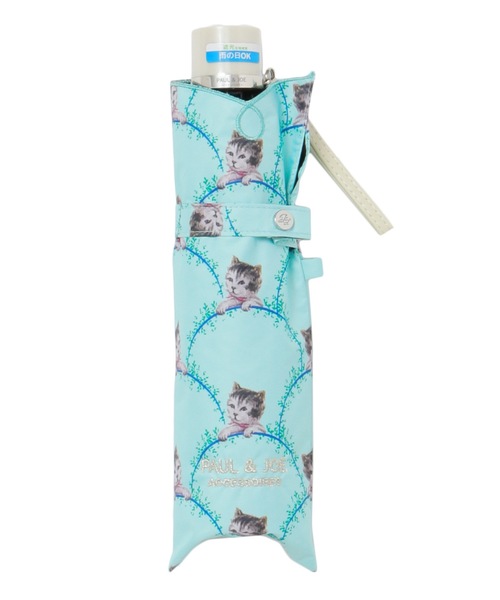 晴雨兼用折りたたみ傘 タイムレスキャット 折りたたみ傘 Paul Joe ポールアンドジョー のファッション