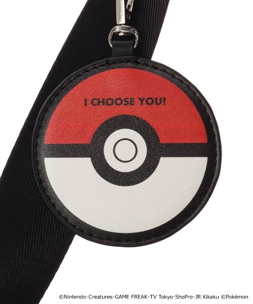 美品　サマンサベガ　ポケモン　ウェストポーチ　黒　モンスターボール柄 美品 サマンサベガ ポケモン ウェストポーチ 黒 モンスター