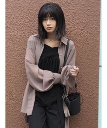 シアーバルキーシャツ