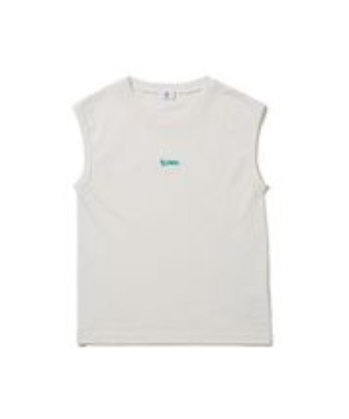 &yam(アンドヤム)の「ワンポイントロゴフレンチスリーブTシャツ(Tシャツ/カットソー・キッズ・ホワイト/ブラック/ベージュ/ピンク/ミント・130/140/150/110/120/90/100/160)」の20枚目の写真
