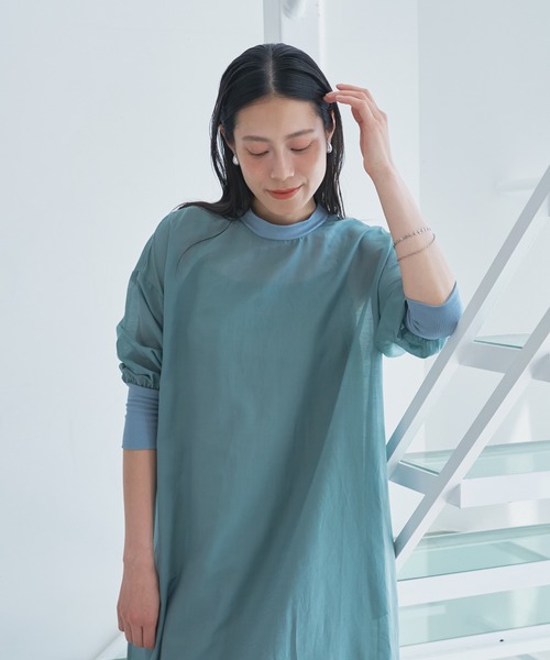 Audrey and John Wad ロングワンピース　オケージョンドレス Audrey and John Wad ワンピース アシンメトリーロング