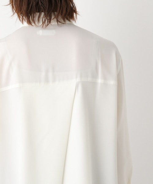 LEPSIM（レプシィム）の「多機能チュニックシャツ　886695（シャツ/ブラウス・レディース・グレイッシュベージュ/カーキ/オフホワイト・FREE）」の15枚目の写真