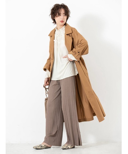 fifth(フィフス)の「サイドスリットリラックスリブパンツ(その他パンツ・レディース・ブラック/グレー/モカ・MEDIUM)」の1枚目の写真