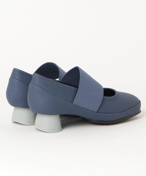 美品✨カンペール Alright パンプス ストラップ レザー ネイビー　38 美品✨カンペール Alright パンプス ストラップ レザー ネイビー