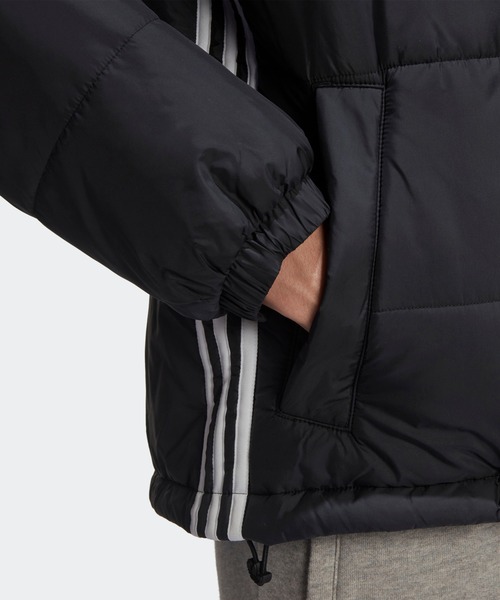 adidasアディダス パデッド スタンドカラー パファージャケット 黒 XL Amazon.co.jp: adidas(アディダス) オリジナルス パデッド