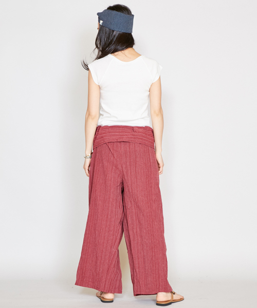 チャイハネ（チャイハネ）の「【チャイハネ】サバーイタイパンツ（その他パンツ・メンズ・レッド/グリーン/パープル/ブラウン/ブルー/ブラック/ベージュ・FREE）」の20枚目の写真