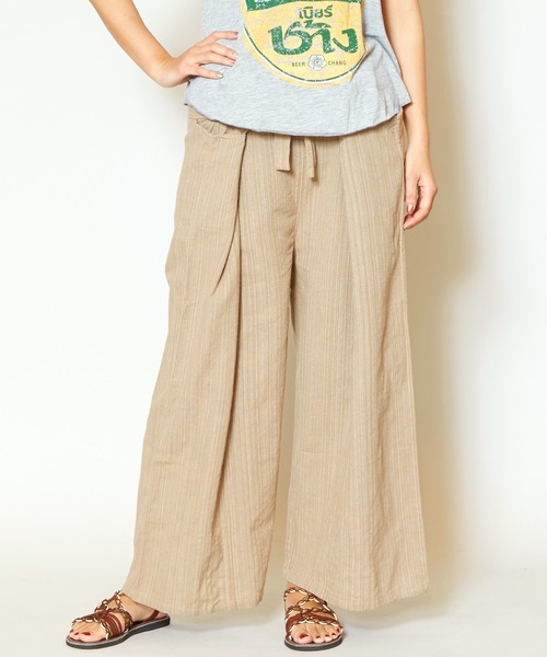 チャイハネ（チャイハネ）の「【チャイハネ】サバーイタイパンツ（その他パンツ・メンズ・レッド/グリーン/パープル/ブラウン/ブルー/ブラック/ベージュ・FREE）」の4枚目の写真