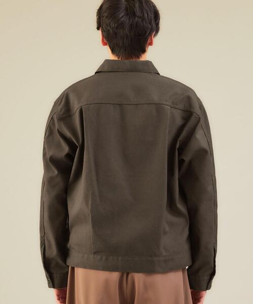 green label relaxing(グリーンレーベルリラクシング)の「SC ホップサック TYPE-1 アウター(その他アウター・メンズ・ダークブラウン/オフホワイト・XL/S/L/M)」の21枚目の写真