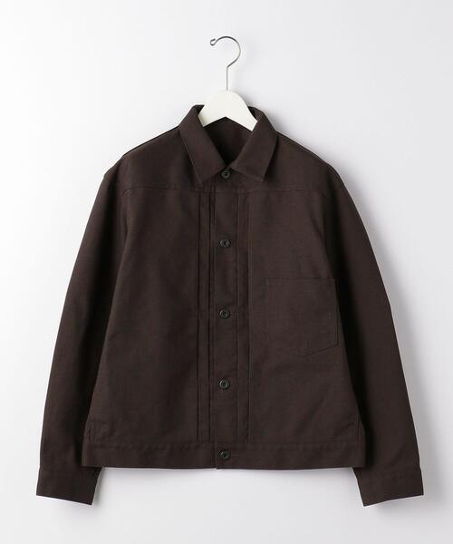 green label relaxing(グリーンレーベルリラクシング)の「SC ホップサック TYPE-1 アウター(その他アウター・メンズ・ダークブラウン/オフホワイト・XL/S/L/M)」の16枚目の写真