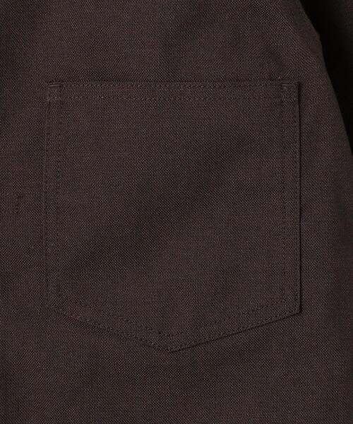 green label relaxing(グリーンレーベルリラクシング)の「SC ホップサック TYPE-1 アウター(その他アウター・メンズ・ダークブラウン/オフホワイト・XL/S/L/M)」の9枚目の写真