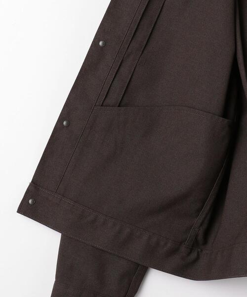 green label relaxing(グリーンレーベルリラクシング)の「SC ホップサック TYPE-1 アウター(その他アウター・メンズ・ダークブラウン/オフホワイト・XL/S/L/M)」の11枚目の写真