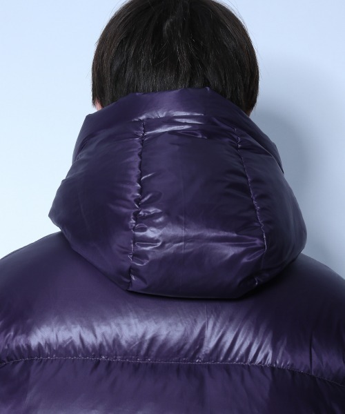 美品 HARE シャイニー ダウン ジャケット 光沢 Y2K 平成初期 L HARE（ハレ）の「シャイニーダウン(HARE)（ダウンジャケット