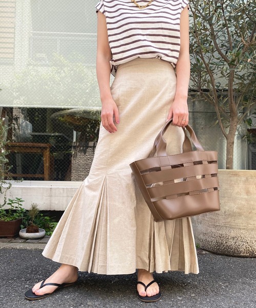 セール 巾着付き合皮編みトートバッグ トートバッグ Natural Couture ナチュラルクチュール のファッション通販 Zozotown