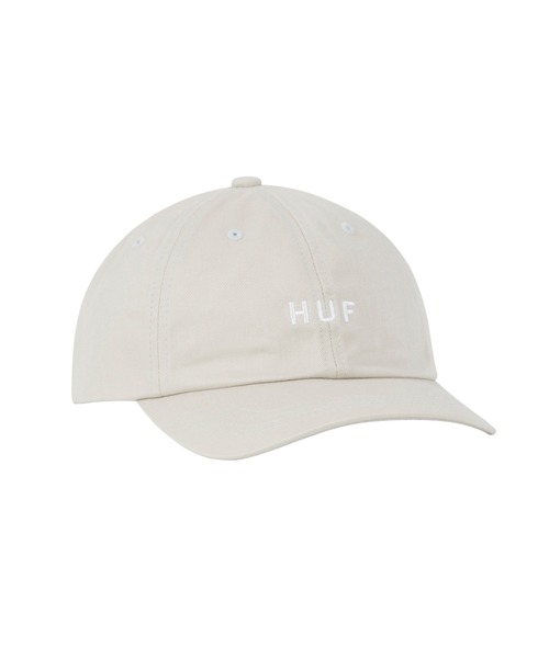 HUF（ハフ）の「ESSENTIALS OG LOGO CV HAT　HUF ハフ キャップ（キャップ・メンズ・グリーン/ストーン/ブラック・O/S）」の2枚目の写真