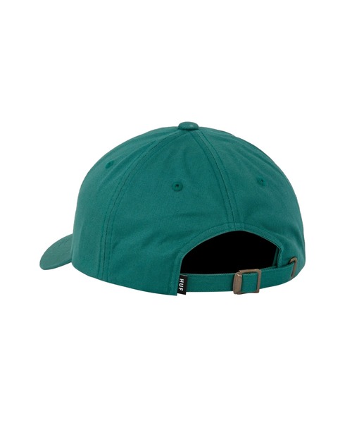 HUF（ハフ）の「ESSENTIALS OG LOGO CV HAT　HUF ハフ キャップ（キャップ・メンズ・グリーン/ストーン/ブラック・O/S）」の8枚目の写真