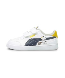 PUMA（プーマ）の「PUMA プーマ PUMA x PEANUTS キッズ プーマ シャッフル スニーカー V PS 17-21cm（スニーカー）」
