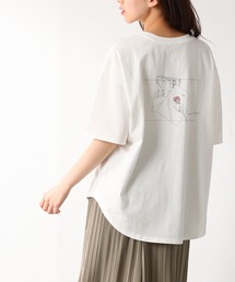 Honeys | イラストプリントＴシャツ(Tシャツ/カットソー)