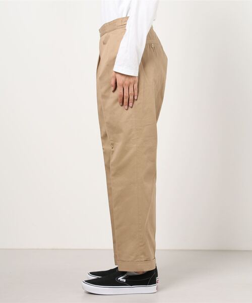 KIFFE（キッフェ）の「【KIFFE キッフェ】UNISEXベルトレスパンツ（その他パンツ・メンズ・ダークグリーン/ネイビー/タン/ホワイト・S/M/L/FREE）」の8枚目の写真