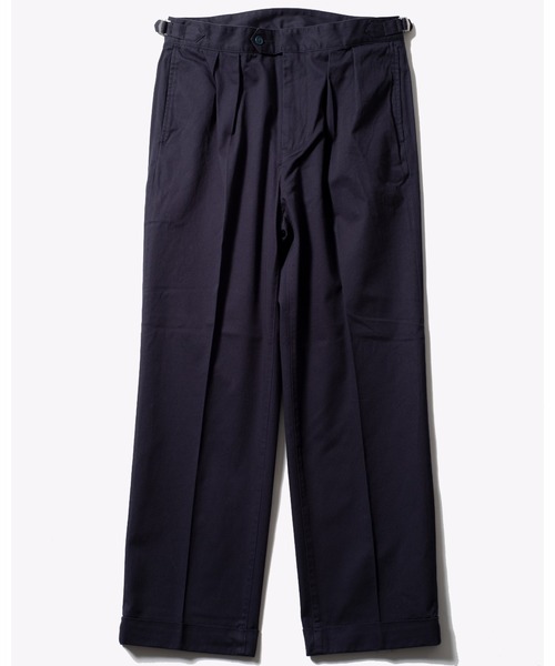 KIFFE（キッフェ）の「【KIFFE キッフェ】UNISEXベルトレスパンツ（その他パンツ・メンズ・ダークグリーン/ネイビー/タン/ホワイト・S/M/L/FREE）」の4枚目の写真