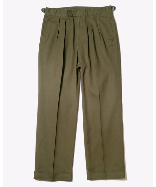 KIFFE（キッフェ）の「【KIFFE キッフェ】UNISEXベルトレスパンツ（その他パンツ・メンズ・ダークグリーン/ネイビー/タン/ホワイト・S/M/L/FREE）」の3枚目の写真