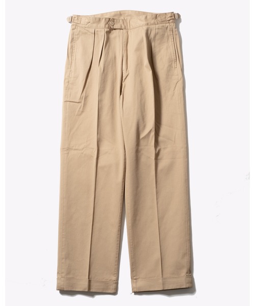 KIFFE（キッフェ）の「【KIFFE キッフェ】UNISEXベルトレスパンツ（その他パンツ・メンズ・ダークグリーン/ネイビー/タン/ホワイト・S/M/L/FREE）」の6枚目の写真