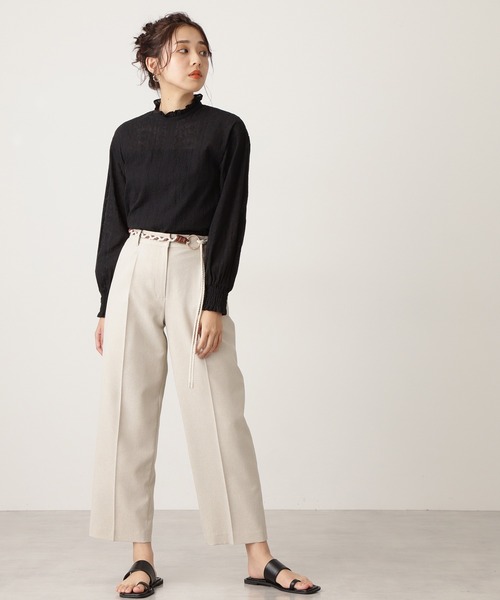 N.（N. Natural Beauty Basic）（エヌエヌナチュラルビューティーベーシック）の「【S Size Line】◆ジプシーサップパンツ（その他パンツ・レディース・ネイビー/オフホワイト/ピンク/ベージュ系その他・SMALL/MEDIUM）」の10枚目の写真