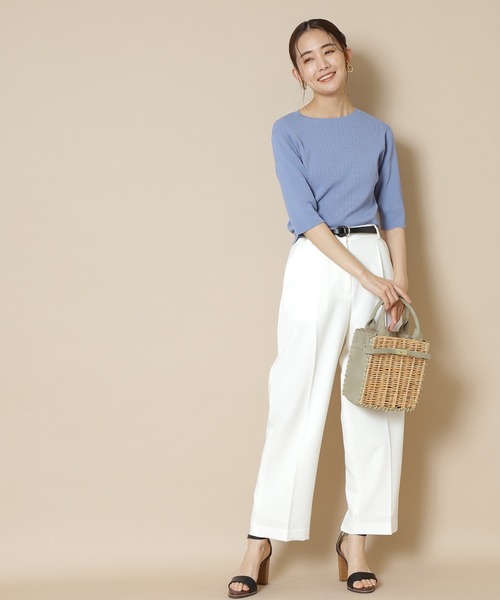 N.（N. Natural Beauty Basic）（エヌエヌナチュラルビューティーベーシック）の「【S Size Line】◆ジプシーサップパンツ（その他パンツ・レディース・ネイビー/オフホワイト/ピンク/ベージュ系その他・SMALL/MEDIUM）」の19枚目の写真