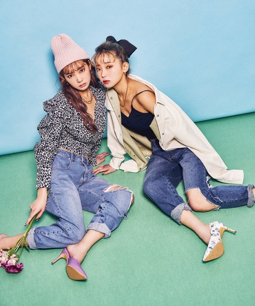 SPIRALGIRL(スパイラルガール)の「ギャザーパフ袖バックリボンブラウス(シャツ/ブラウス・レディース・オフホワイト/ブラウン/ブルー・FREE)」の11枚目の写真