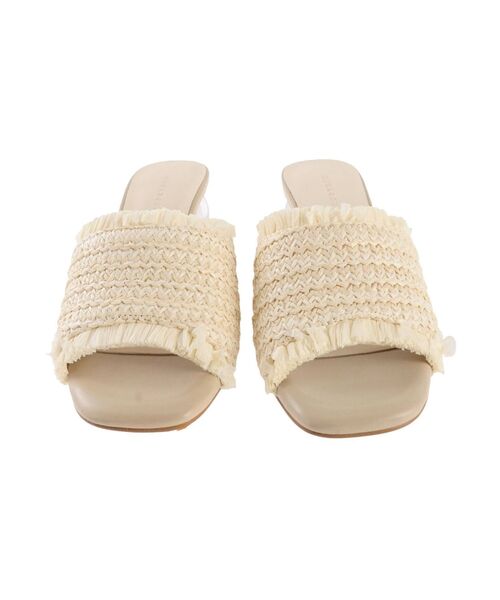 MERCURYDUO(マーキュリーデュオ)の「クリアヒール雑材サンダル(サンダル・レディース・カーキ/アイボリー・38/36)」の9枚目の写真