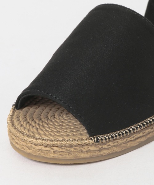 RODE SKO（ロデスコ）の「LIISI セパレートジュート風サンダル∴（サンダル・レディース・ブラック/ベージュ/アニマル・38/37）」の17枚目の写真