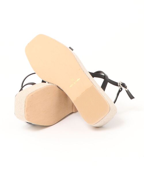 Andemiu（アンデミュウ）の「プラットフォームサンダル939463（サンダル・レディース・ブラック/ライトグリーン/アイボリー・SMALL/MEDIUM/LARGE）」の11枚目の写真