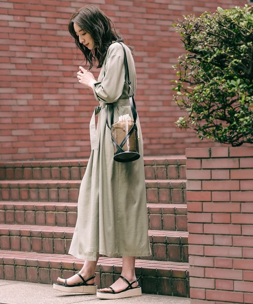 Andemiu（アンデミュウ）の「プラットフォームサンダル939463（サンダル・レディース・ブラック/ライトグリーン/アイボリー・SMALL/MEDIUM/LARGE）」の19枚目の写真