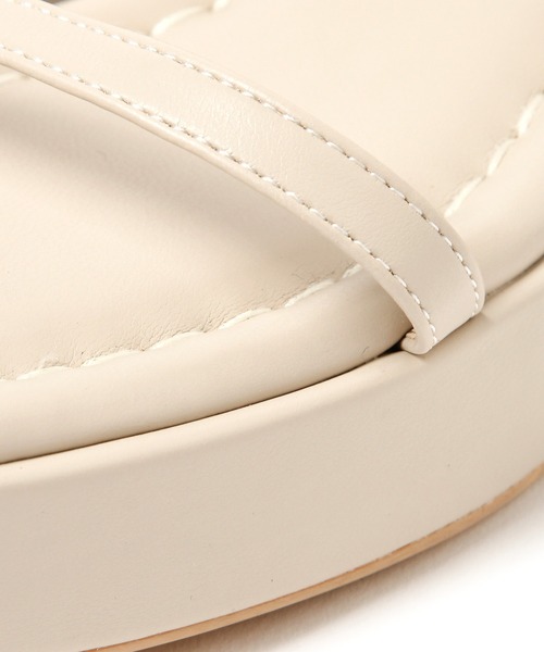 Andemiu（アンデミュウ）の「プラットフォームサンダル939463（サンダル・レディース・ブラック/ライトグリーン/アイボリー・SMALL/MEDIUM/LARGE）」の18枚目の写真