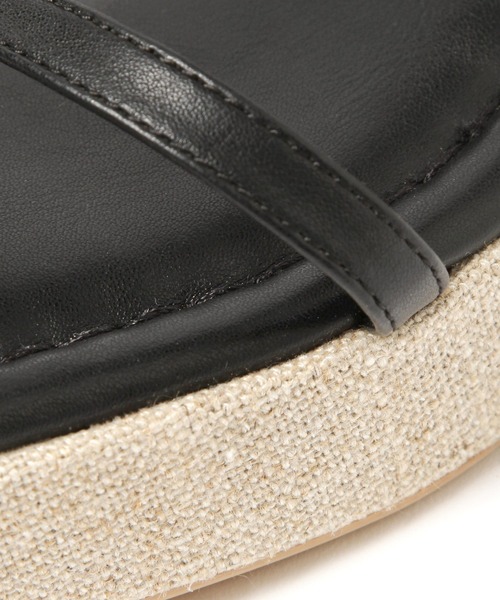 Andemiu（アンデミュウ）の「プラットフォームサンダル939463（サンダル・レディース・ブラック/ライトグリーン/アイボリー・SMALL/MEDIUM/LARGE）」の15枚目の写真