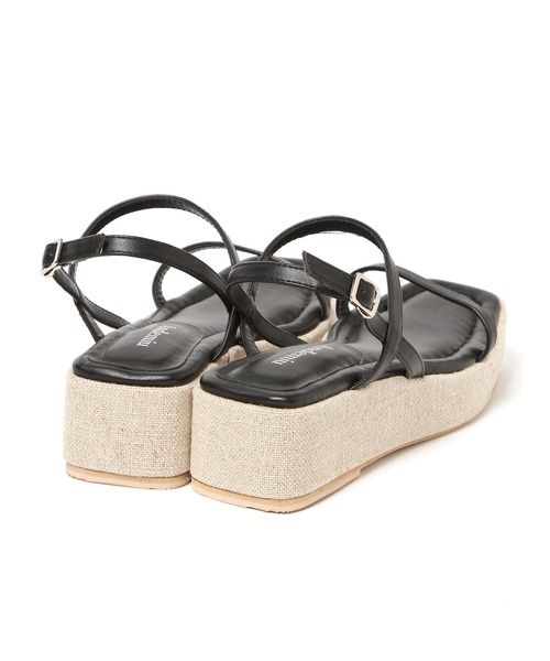 Andemiu（アンデミュウ）の「プラットフォームサンダル939463（サンダル・レディース・ブラック/ライトグリーン/アイボリー・SMALL/MEDIUM/LARGE）」の20枚目の写真