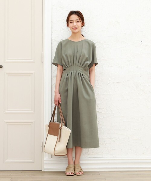 CAST:（キャストコロン）の「ツイルキャンバストート（トートバッグ・レディース・グレー/オフホワイト・FREE）」の7枚目の写真