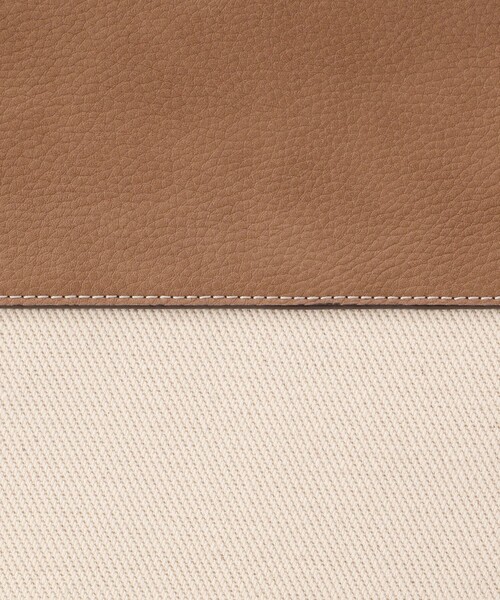 CAST:（キャストコロン）の「ツイルキャンバストート（トートバッグ・レディース・グレー/オフホワイト・FREE）」の8枚目の写真