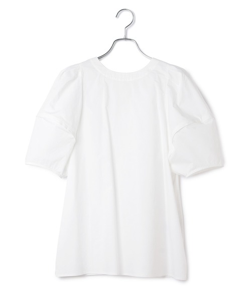 ADAM ET ROPE'（アダムエロペ）の「【2WAY・WEB限定】コクーンスリーブブラウス（シャツ/ブラウス・レディース・ホワイト/ブラック/ブルー系その他・FREE）」の8枚目の写真