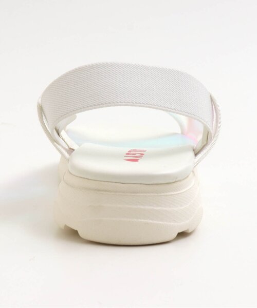 algy(アルジー)の「(レ)オーロラクロスサンダル(サンダル・キッズ・ブラック/オフホワイト・23/24/22/20/21)」の10枚目の写真